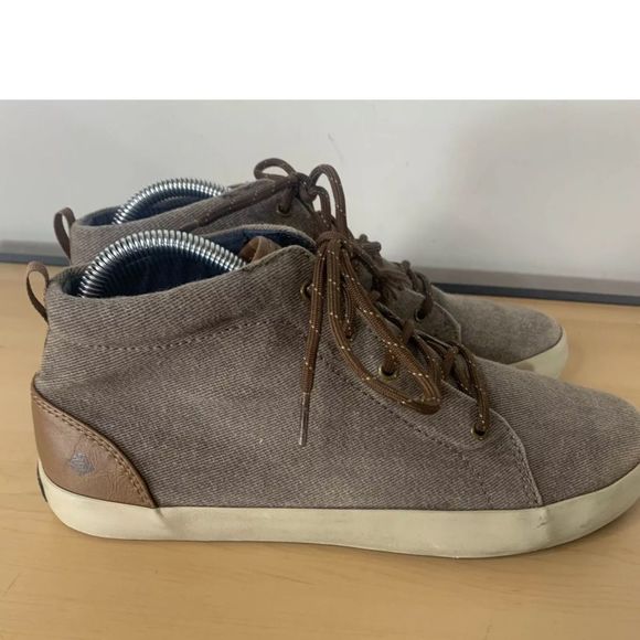 Sperry Tuck Mid Canvas Casual Comfort Shoe, Womens 8.5 - Picture 1 of 10
